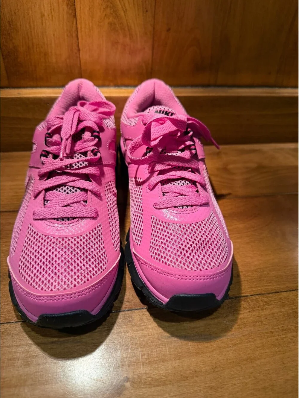 New Nike Air Max Defy Pink Mesh Running Shoes Women's Size 7